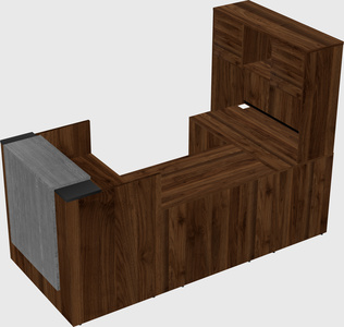 Modular reception desk