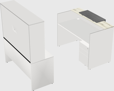 Modular reception desk