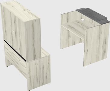 Modular reception desk