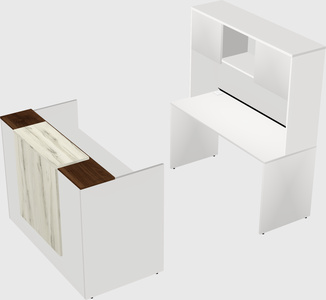 Modular reception desk