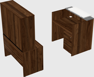 Modular reception desk
