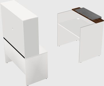 Modular reception desk