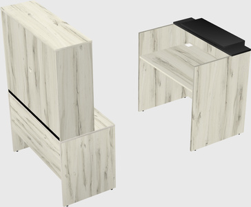 Modular reception desk