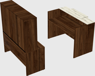 Modular reception desk