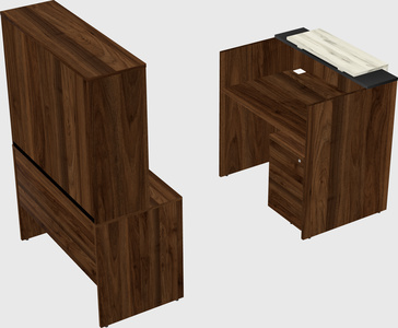 Modular reception desk