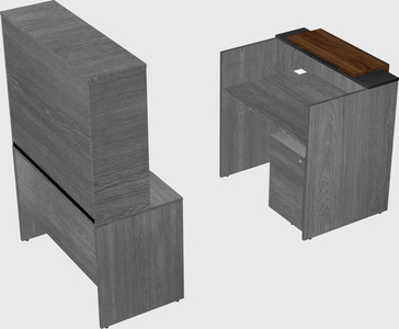 Modular reception desk
