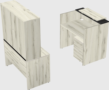 Modular reception desk