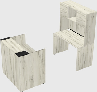 Modular reception desk