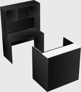 Modular reception desk