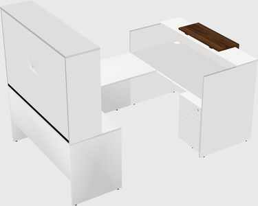 Modular reception desk