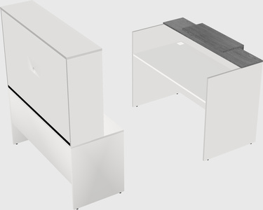 Modular reception desk