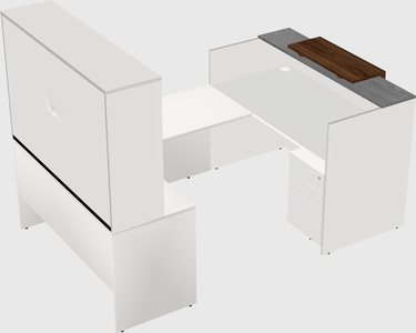 Modular reception desk