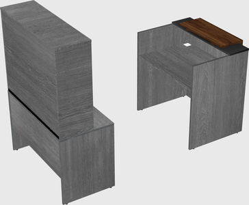 Modular reception desk