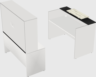 Modular reception desk