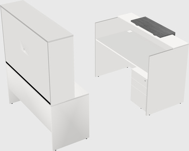 Modular reception desk