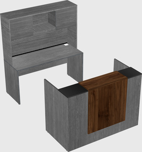 Modular reception desk