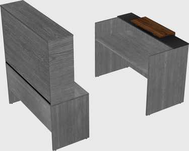 Modular reception desk