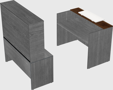 Modular reception desk
