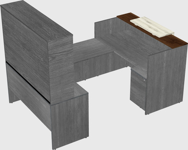 Modular reception desk