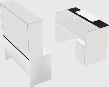 Modular reception desk
