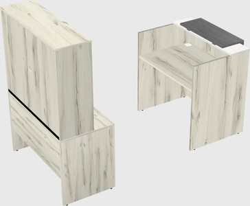Modular reception desk