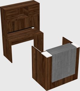 Modular reception desk