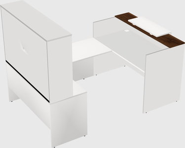 Modular reception desk