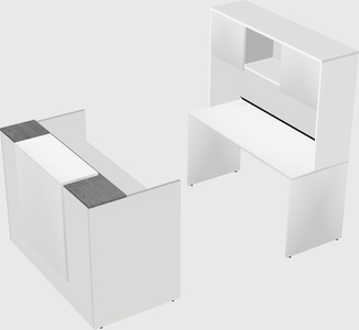 Modular reception desk