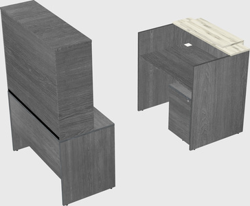 Modular reception desk