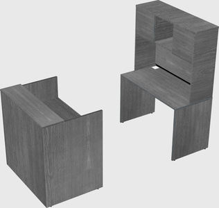 Modular reception desk