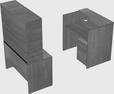 Modular reception desk