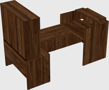Modular reception desk