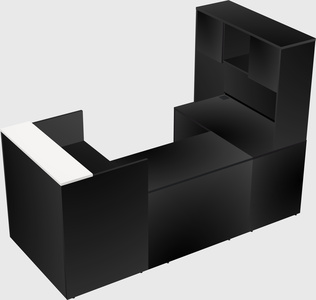 Modular reception desk