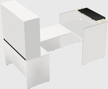 Modular reception desk
