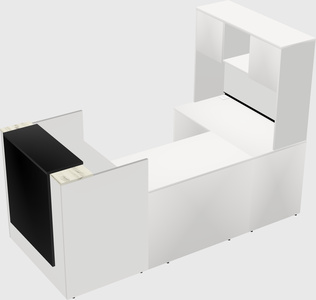Modular reception desk