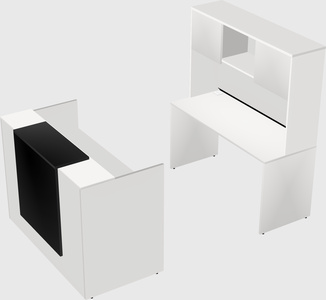 Modular reception desk