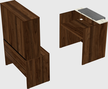 Modular reception desk
