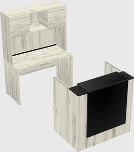 Modular reception desk