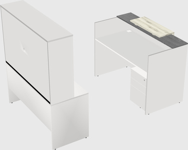Modular reception desk