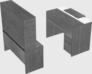 Modular reception desk