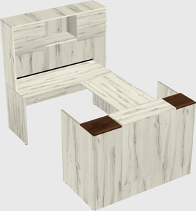 Comptoir d'accueil modulable