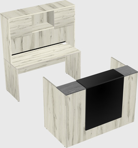 Modular reception desk