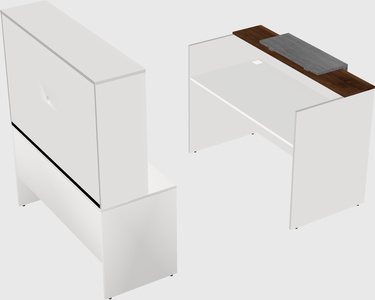 Modular reception desk