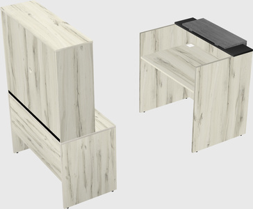 Modular reception desk