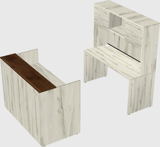 Modular reception desk