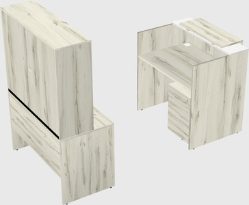 Modular reception desk