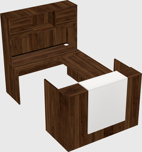 Modular reception desk
