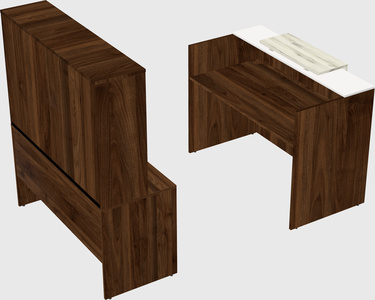 Modular reception desk