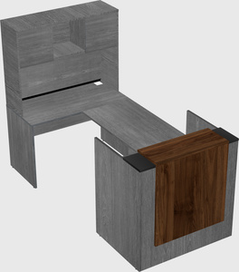 Modular reception desk