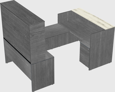 Modular reception desk
